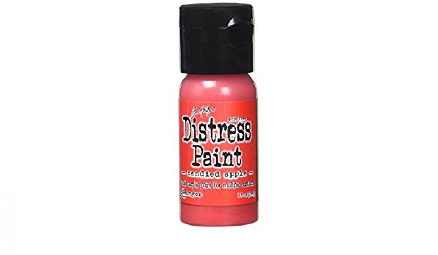 Tim Holtz - Distress Paint - Candied Apple - Flip Cap.